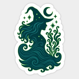 Sea Witch of the Deep Sticker
